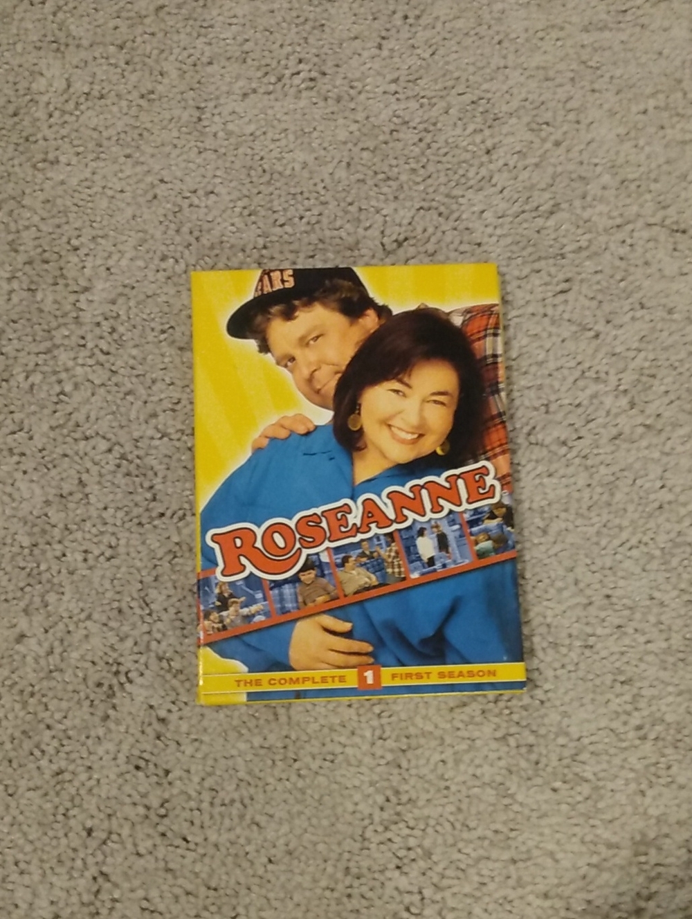Roseanne Season 1 DVD Box Set - Bright Yellow & Blue Cover